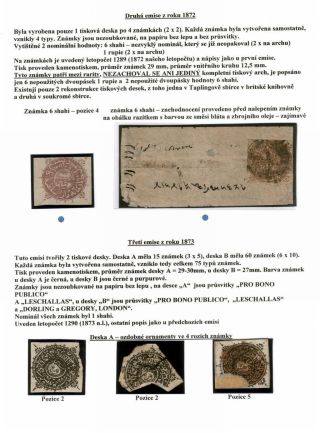 AFGHANISTAN 1871-1900 – sheet 8