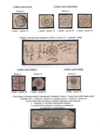 AFGHANISTAN 1871-1900 – sheet 17