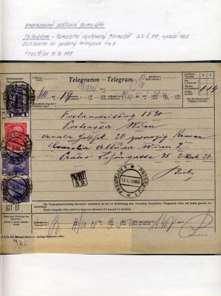 RAKOUSKO 1908 - FORMULÁŘE, FRANKATURY A RAZÍTKA – list 2