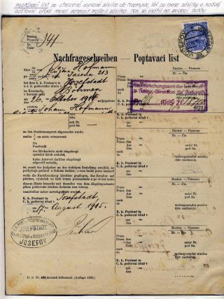 RAKOUSKO 1908 - FORMULÁŘE, FRANKATURY A RAZÍTKA – list 4