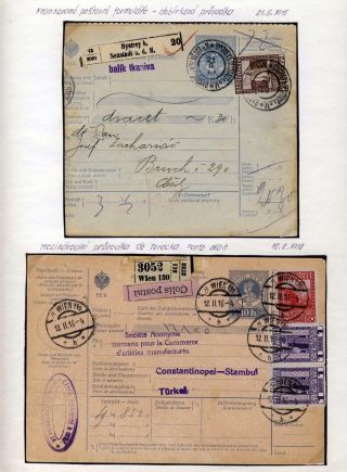 RAKOUSKO 1908 - FORMULÁŘE, FRANKATURY A RAZÍTKA – list 10