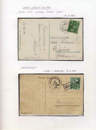 RAKOUSKO 1908 - FORMULÁŘE, FRANKATURY A RAZÍTKA – list 65