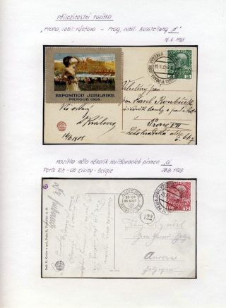 RAKOUSKO 1908 - FORMULÁŘE, FRANKATURY A RAZÍTKA – list 71
