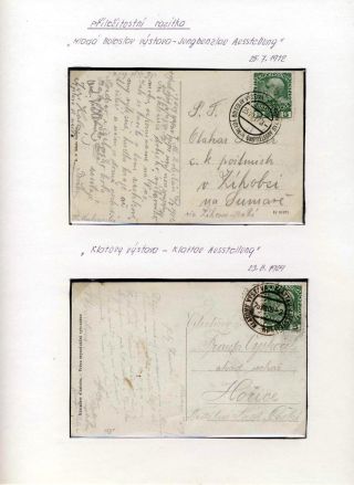 RAKOUSKO 1908 - FORMULÁŘE, FRANKATURY A RAZÍTKA – list 72