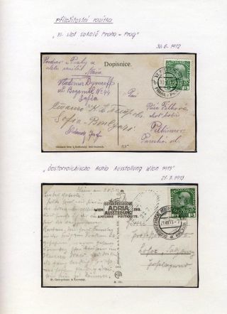 RAKOUSKO 1908 - FORMULÁŘE, FRANKATURY A RAZÍTKA – list 73