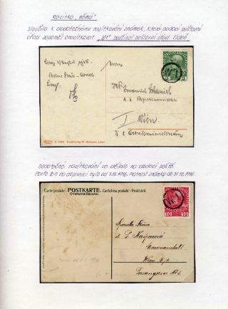 RAKOUSKO 1908 - FORMULÁŘE, FRANKATURY A RAZÍTKA – list 75