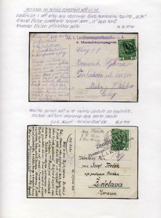 RAKOUSKO 1908 - FORMULÁŘE, FRANKATURY A RAZÍTKA – list 80