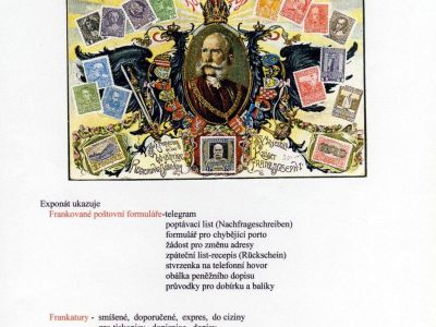 RAKOUSKO 1908 - FORMULÁŘE, FRANKATURY A RAZÍTKA