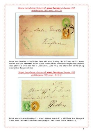 POŠTOVNÍ HISTORIE MAĎARSKA 1867-1871 – list 8