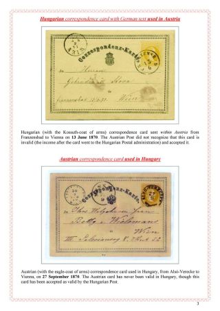 POŠTOVNÍ HISTORIE MAĎARSKA 1867-1871 – list 19