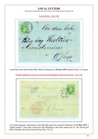 POŠTOVNÍ HISTORIE MAĎARSKA 1867-1871 – list 26