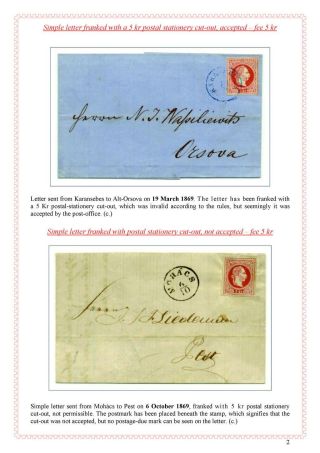 POŠTOVNÍ HISTORIE MAĎARSKA 1867-1871 – list 34