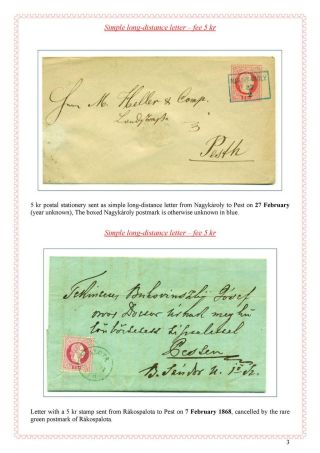 POŠTOVNÍ HISTORIE MAĎARSKA 1867-1871 – list 35