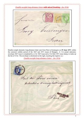 POŠTOVNÍ HISTORIE MAĎARSKA 1867-1871 – list 39