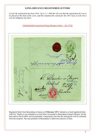 POŠTOVNÍ HISTORIE MAĎARSKA 1867-1871 – list 41