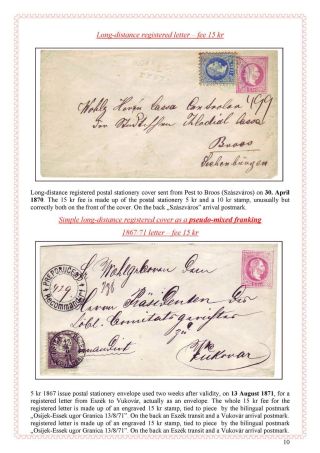 POŠTOVNÍ HISTORIE MAĎARSKA 1867-1871 – list 42