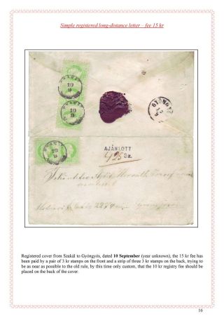 POŠTOVNÍ HISTORIE MAĎARSKA 1867-1871 – list 48