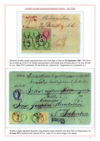 POŠTOVNÍ HISTORIE MAĎARSKA 1867-1871 – list 51