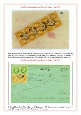 POŠTOVNÍ HISTORIE MAĎARSKA 1867-1871 – list 53