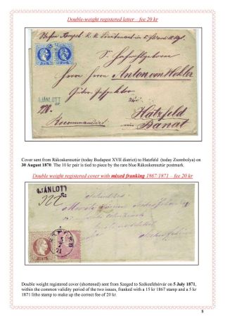 POŠTOVNÍ HISTORIE MAĎARSKA 1867-1871 – list 56