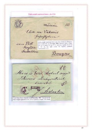 POŠTOVNÍ HISTORIE MAĎARSKA 1867-1871 – list 63