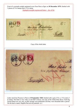 POŠTOVNÍ HISTORIE MAĎARSKA 1867-1871 – list 72
