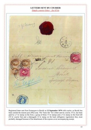 POŠTOVNÍ HISTORIE MAĎARSKA 1867-1871 – list 77