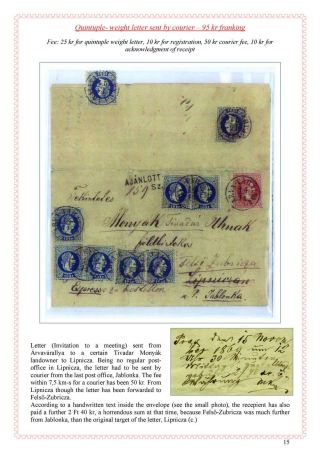 POŠTOVNÍ HISTORIE MAĎARSKA 1867-1871 – list 79