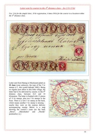 POŠTOVNÍ HISTORIE MAĎARSKA 1867-1871 – list 80