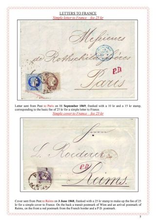 POŠTOVNÍ HISTORIE MAĎARSKA 1867-1871 – list 85