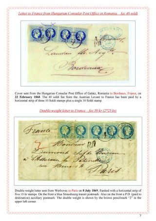 POŠTOVNÍ HISTORIE MAĎARSKA 1867-1871 – list 87