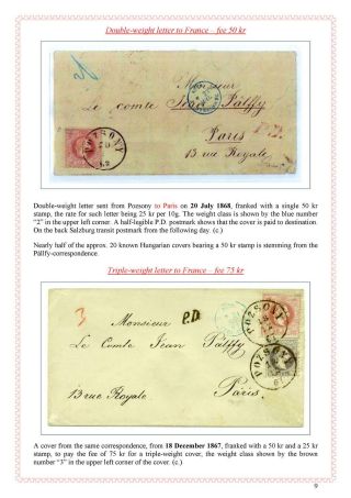 POŠTOVNÍ HISTORIE MAĎARSKA 1867-1871 – list 89
