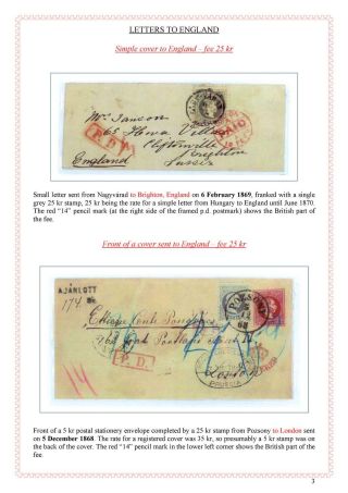 POŠTOVNÍ HISTORIE MAĎARSKA 1867-1871 – list 99