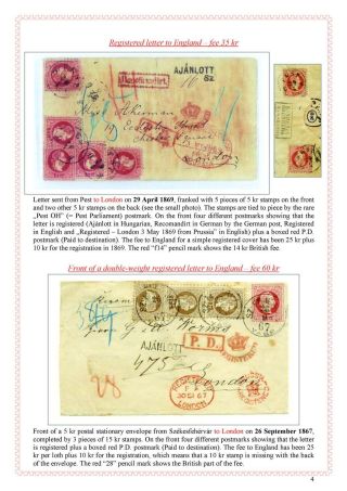 POŠTOVNÍ HISTORIE MAĎARSKA 1867-1871 – list 100