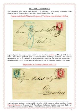 POŠTOVNÍ HISTORIE MAĎARSKA 1867-1871 – list 105