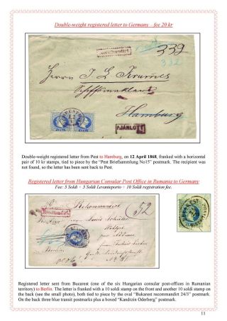 POŠTOVNÍ HISTORIE MAĎARSKA 1867-1871 – list 107