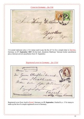 POŠTOVNÍ HISTORIE MAĎARSKA 1867-1871 – list 108