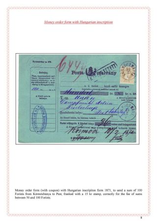 POŠTOVNÍ HISTORIE MAĎARSKA 1867-1871 – list 120