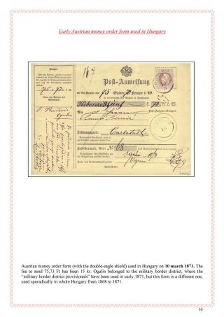 POŠTOVNÍ HISTORIE MAĎARSKA 1867-1871 – list 128