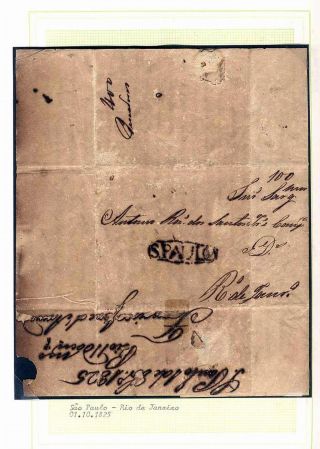 VORPHILATELIE-STEMPELN VON BRASILIEN – Blatt 4