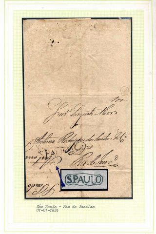 VORPHILATELIE-STEMPELN VON BRASILIEN – Blatt 5