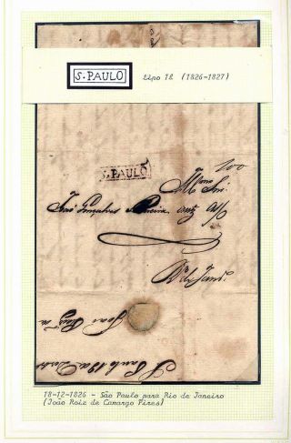 VORPHILATELIE-STEMPELN VON BRASILIEN – Blatt 7