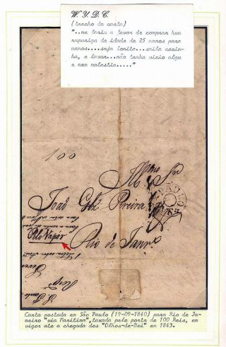 VORPHILATELIE-STEMPELN VON BRASILIEN – Blatt 11