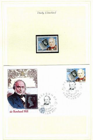 SIR ROWLAND HILL (1795-1879) – list 45