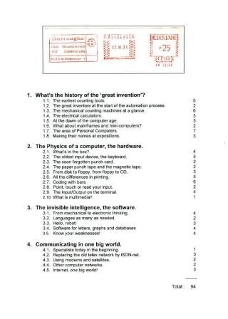 FROM ABACUS TO LAPTOP – sheet 2