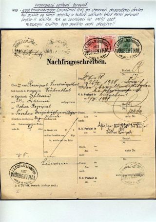 AUSTRIA - STAMP ISSUES 1899-1908 – sheet 19