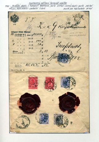AUSTRIA - STAMP ISSUES 1899-1908 – sheet 21