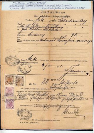 AUSTRIA - STAMP ISSUES 1899-1908 – sheet 25