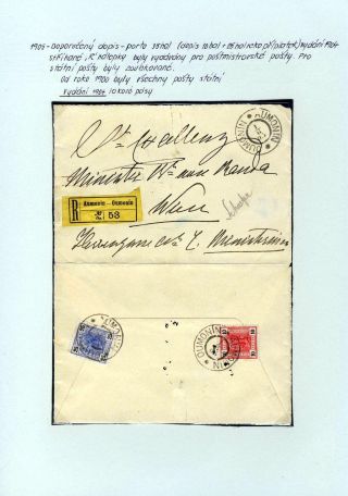RAKOUSKO - IX. EMISE 1899-1908 – list 43
