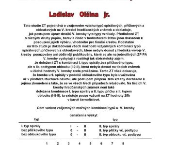TRIAL PRINTS - TYPE COMBINATIONS OF HRADCANY ISSUE - 5th DESIGN